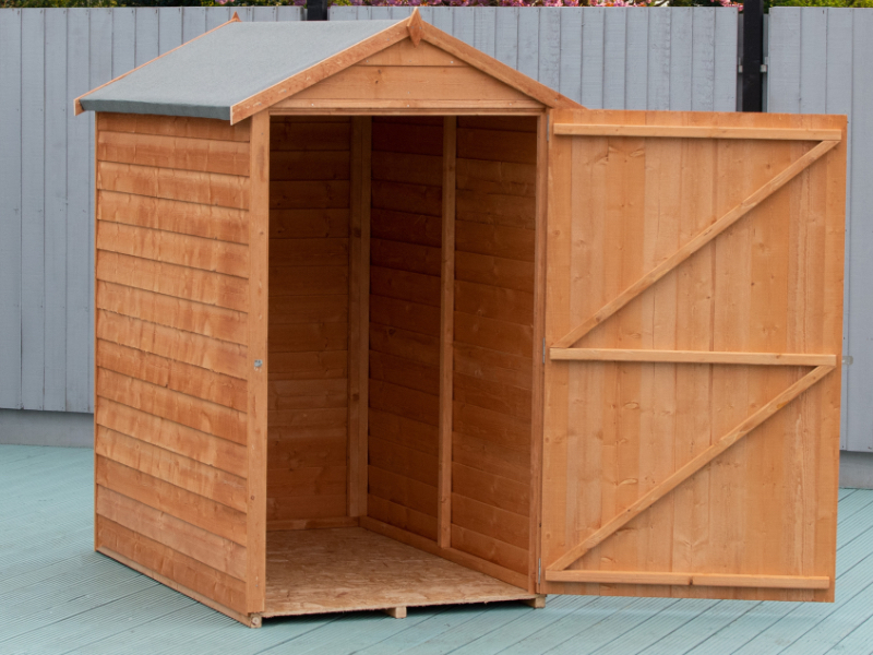 Shire 3x5 Overlap Single Door Shed