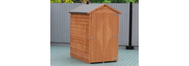 Shire 3x5 Overlap Single Door Shed