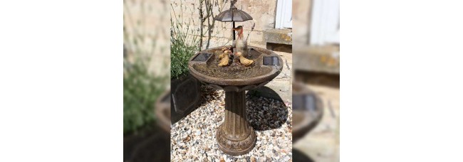 Smart Garden Duck Family Water Fountain