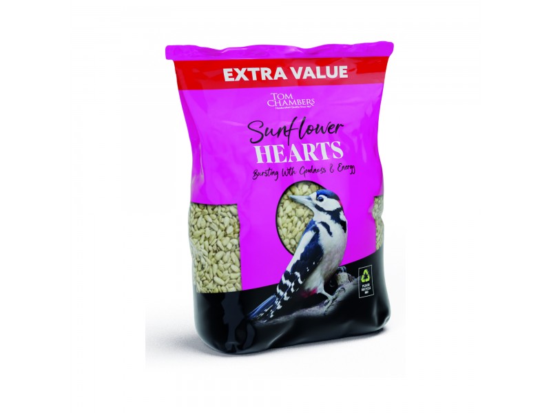 Tom Chambers Sunflower Hearts - 1.8kg
