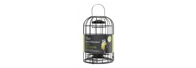 Tom Chambers Squirrel Resistant Cage Seed Feeder