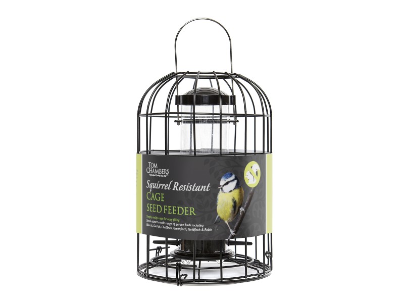 Tom Chambers Squirrel Resistant Cage Seed Feeder Tom Chambers Squirrel Resistant Cage Seed Feeder