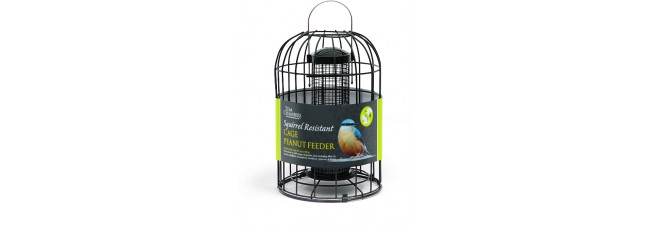 Tom Chambers Squirrel Proof Cage Peanut Feeder