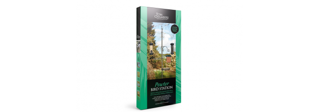 Tom Chambers Classic Bird Station - Pewter