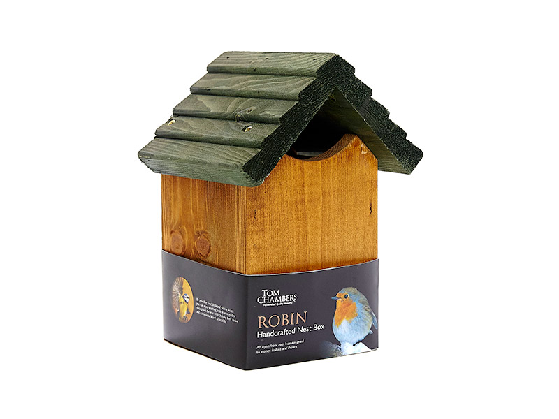 Tom Chambers Robin Handcrafted Nest Box