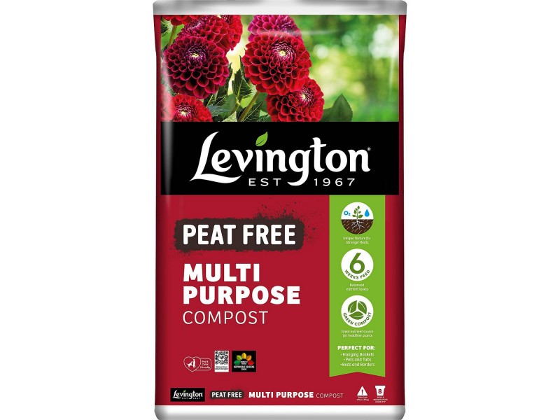 Levington Peat Free Multi Purpose Compost - 40L