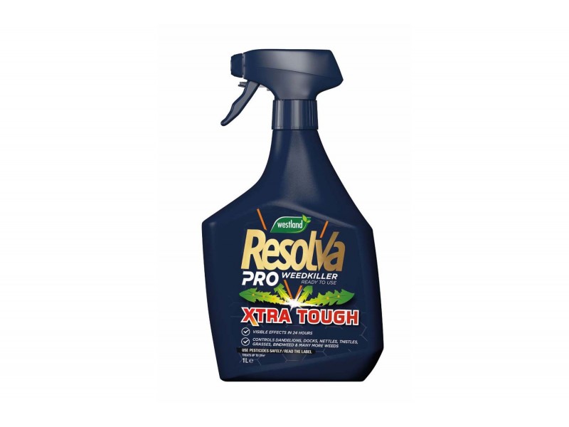 Resolva Pro Xtra Tough Weedkiller Ready to Use - 1L Resolva Pro Xtra Tough Weedkiller Ready to Use - 1L