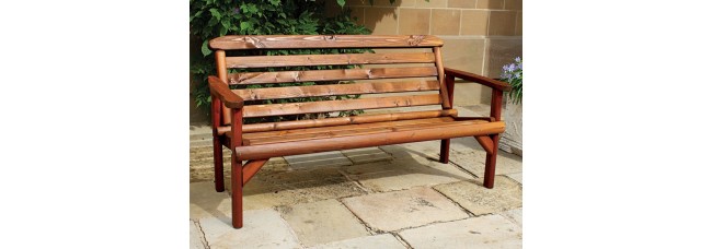 Woodshaw Thornton Rustic Bench