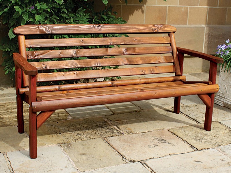 Woodshaw Thornton Rustic Bench