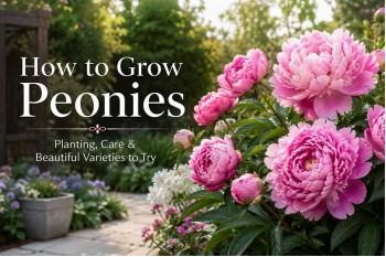 How to Grow Peonies: Planting, Care & Beautiful Varieties to Try