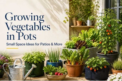 Growing Vegetables in Pots: Small Space Ideas for Patios & More