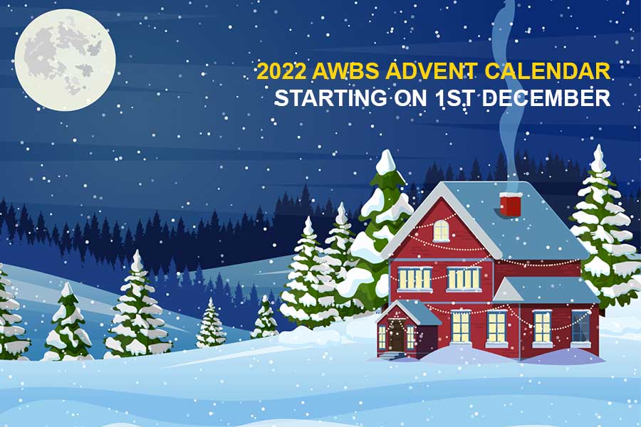 The AWBS and Oxford Garden Centre 2022 advent calendar promotion