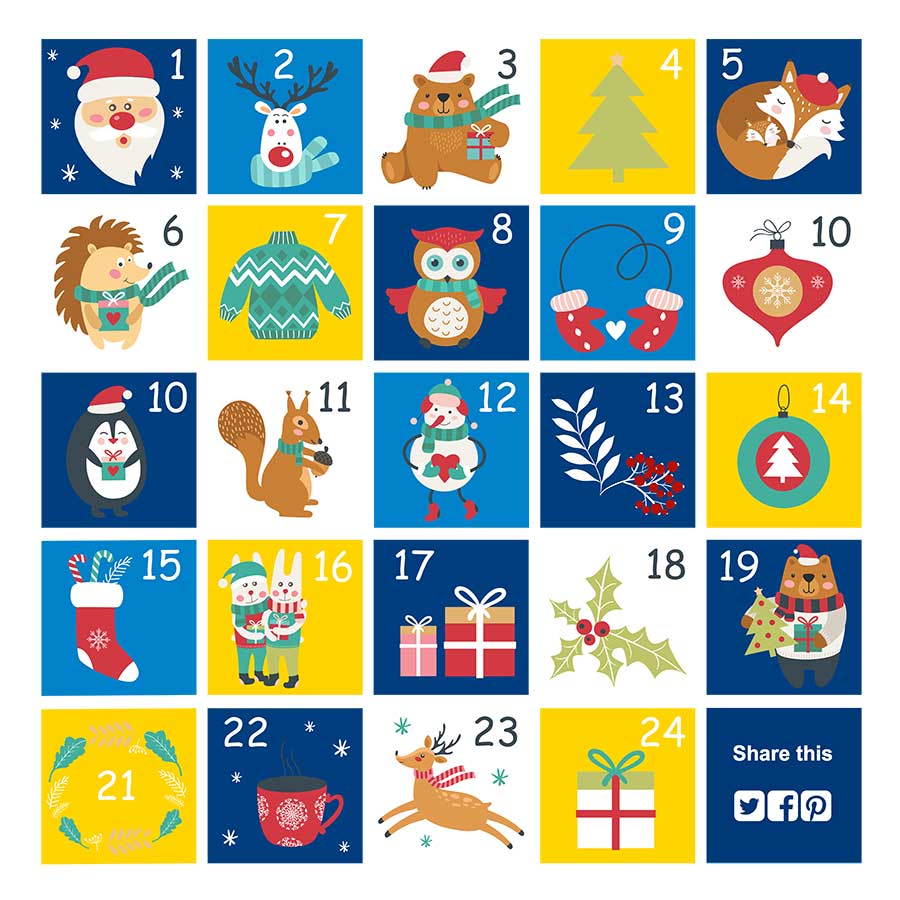 Find a new offer every day with the AWBS and Oxford Garden Centre online advent calendar of offers