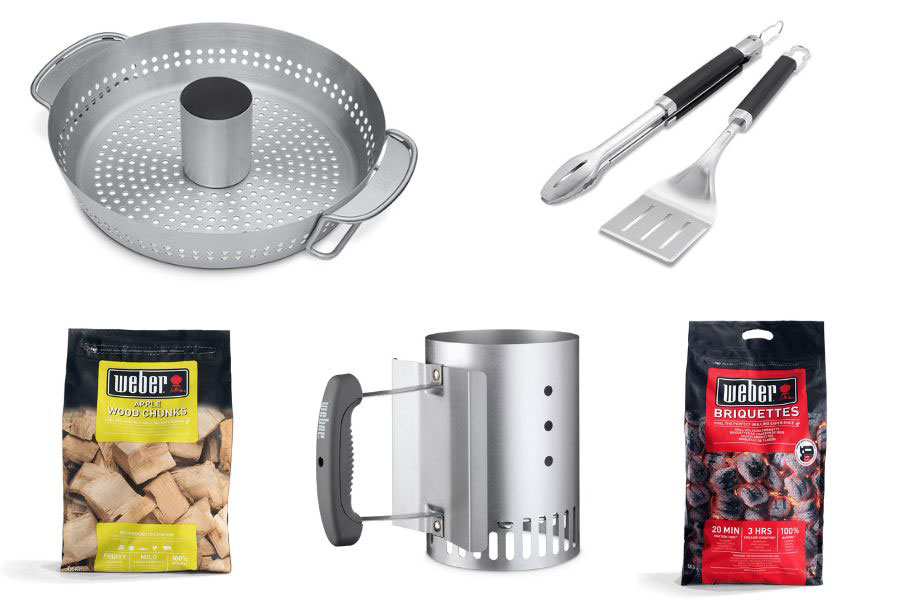 Accessories and fuels for Weber BBQs