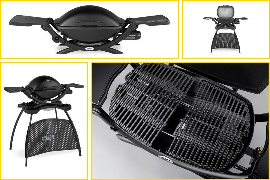 Portable gas Q1200 Weber BBQs