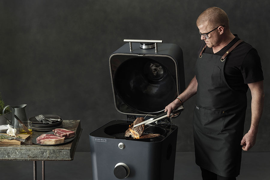 Everdure 4K outdoor cooker by Heston Blumenthal