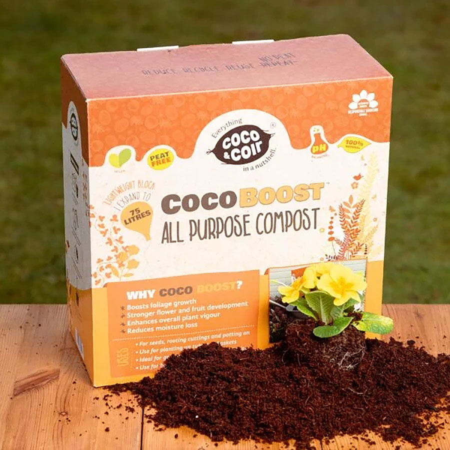 Coco Boost Coir peat free compost