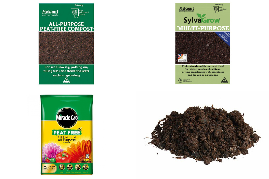 Peat free compost options available from Oxford Garden Centre