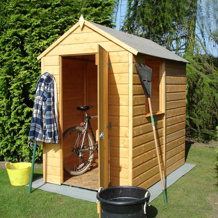 Shire 6x4 Shetland Shiplap Apex Shed