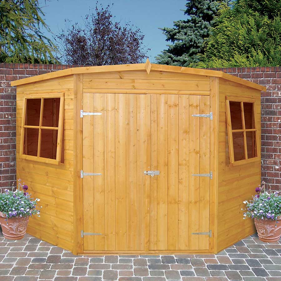 Shire 7x7 Corner Shed